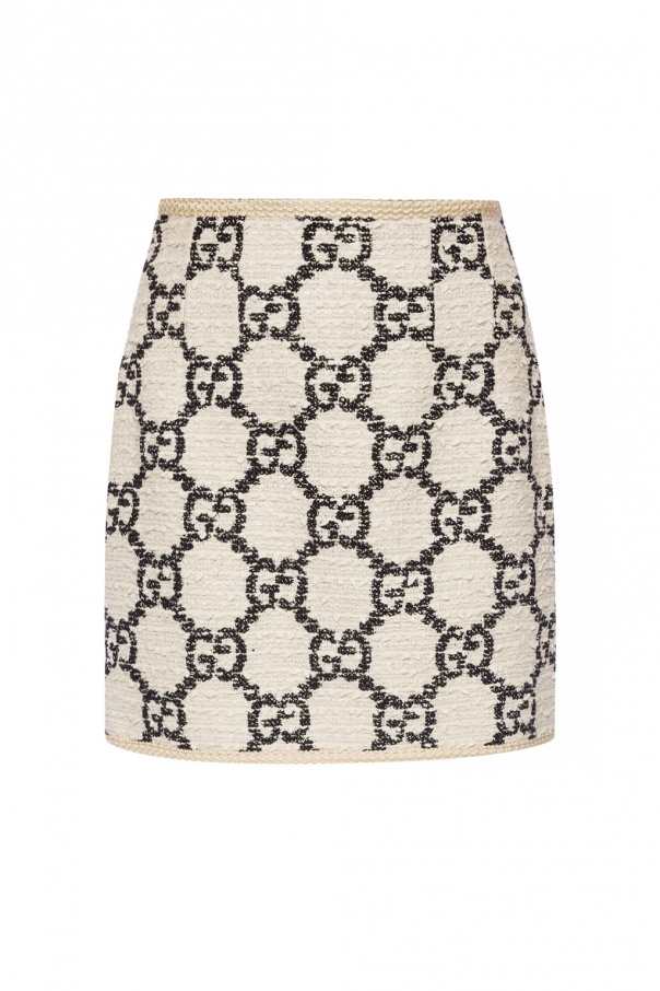 Gucci GG jacquard skirt