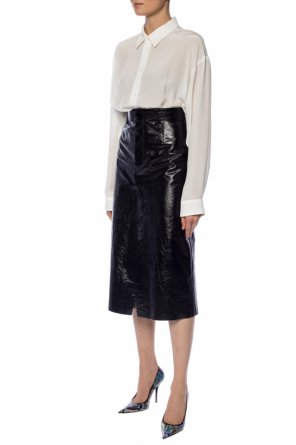 Leather skirt od Balenciaga