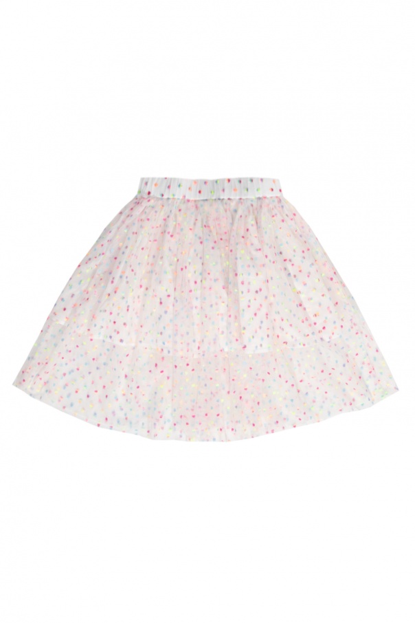 Stella McCartney Kids Tulle skirt with dots