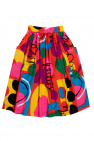 Stella McCartney Kids Stella Nova Hiba tiered dress Giallo