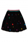 Stella McCartney Kids Stella Jean abstract-print pleated skirt