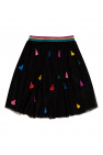 Stella McCartney Kids Stella Jean abstract-print pleated skirt