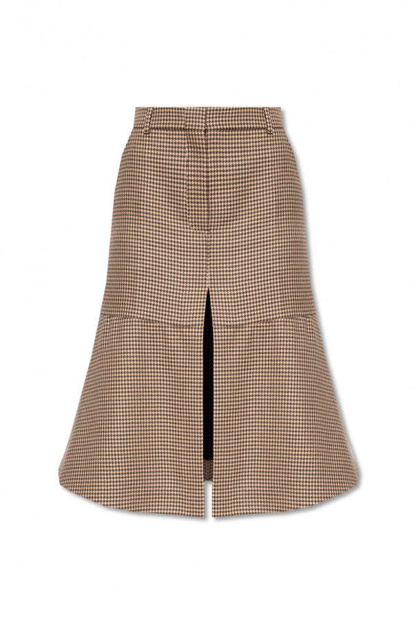 Stella McCartney Houndstooth-pattern skirt