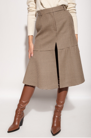 Stella McCartney Houndstooth-pattern skirt