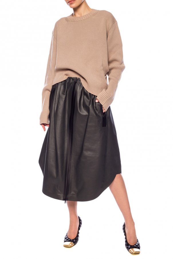 Bottega Veneta Leather skirt