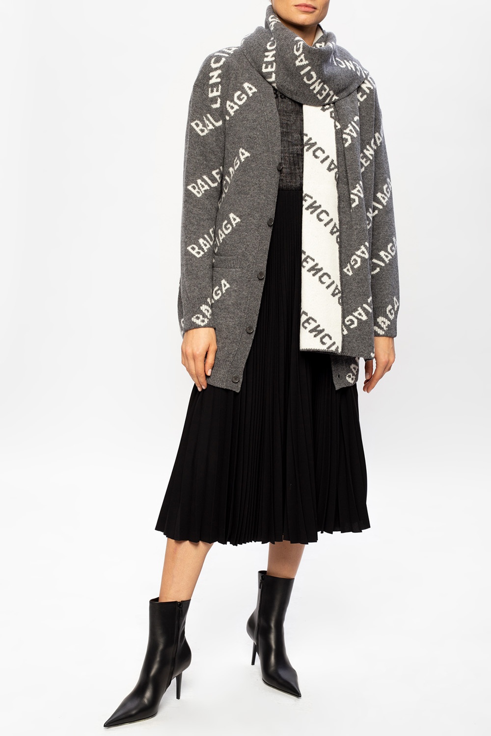 c Wool T-Shirt | IetpShops | Pleated skirt | Women's Clothing