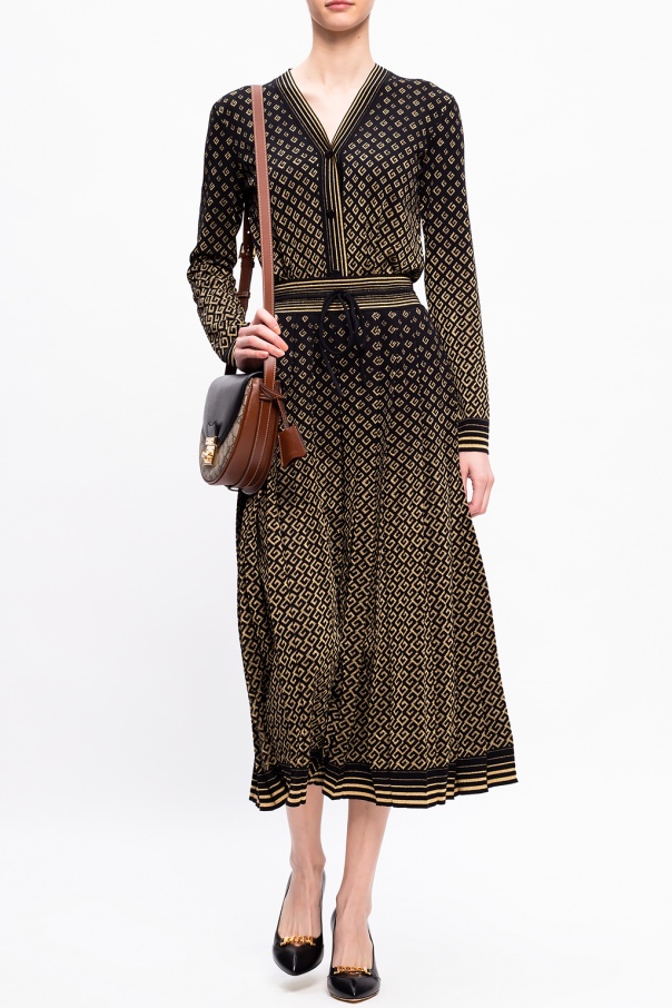 Gucci Patterned pleated skirt