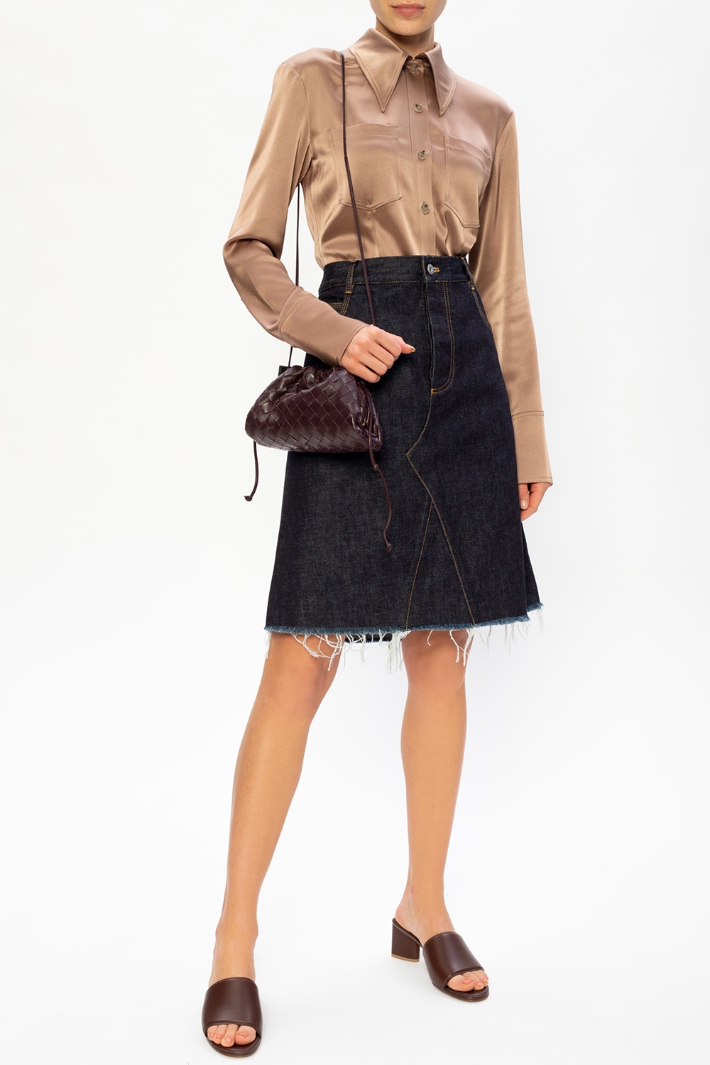 Bottega Veneta Denim skirt