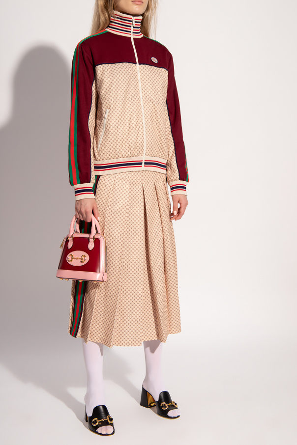 Gucci Pleated skirt with logo