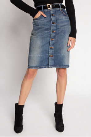 Saint Laurent Denim skirt