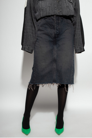 Balenciaga Denim skirt shorts