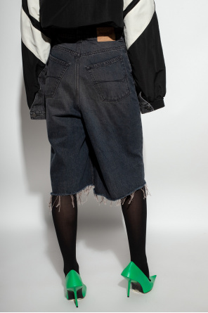 Balenciaga Denim skirt shorts