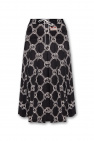 gucci Ouroboros Skirt with monogram