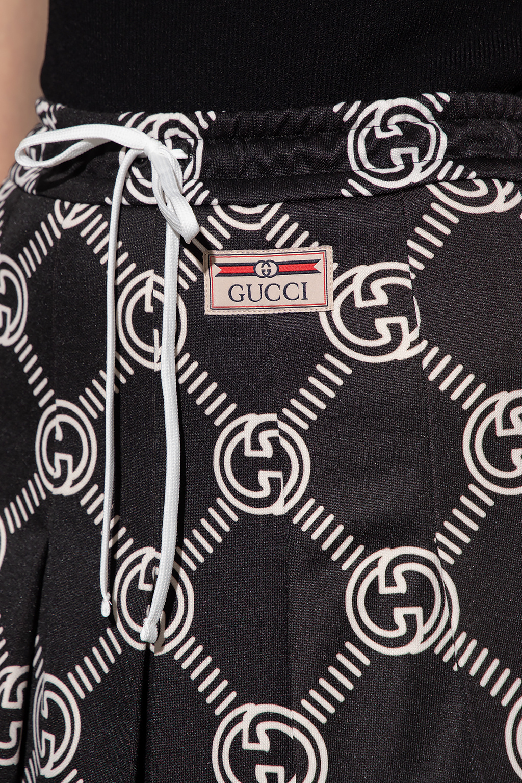 Gucci gucci vintage logo tshirt red black coco capitan