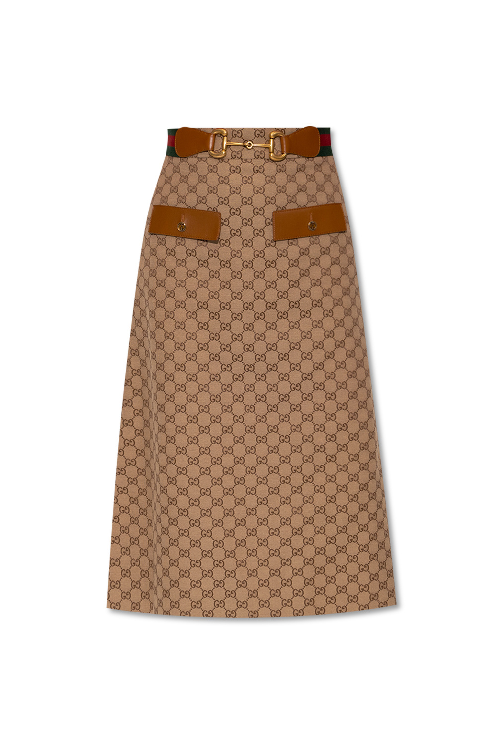 Gucci Spódnica z płótna ‘GG Originals’