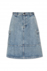 Balenciaga Oversize denim skirt