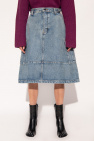 Balenciaga Oversize denim skirt