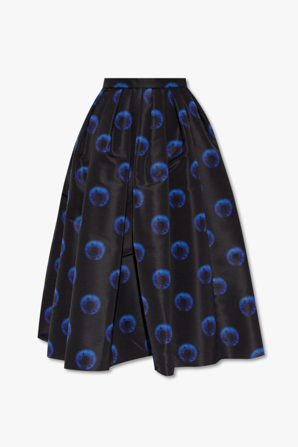 Alexander McQueen Skirt with eye motif