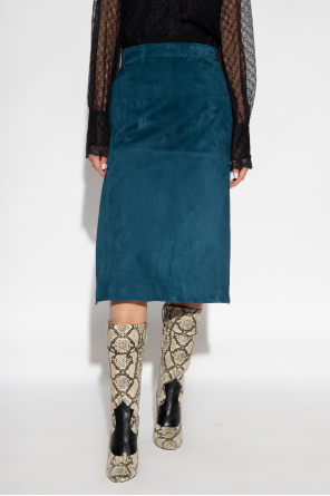 Gucci Suede skirt