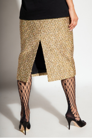 Gucci Lurex skirt