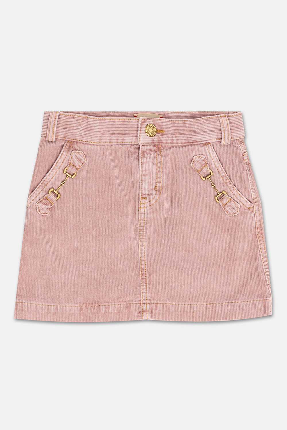 Gucci Kids Ribbed skirt