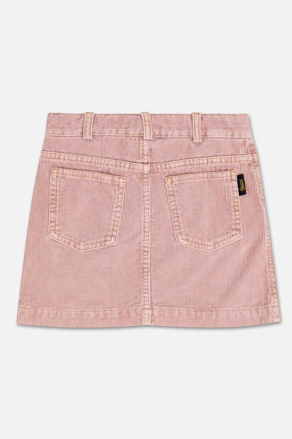 Gucci Kids Ribbed skirt