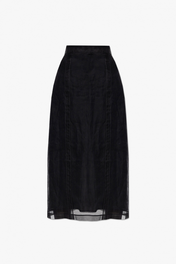 gucci Sleeve Two-layered skirt