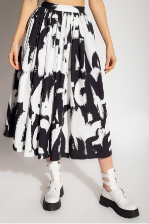Alexander McQueen Patterned skirt