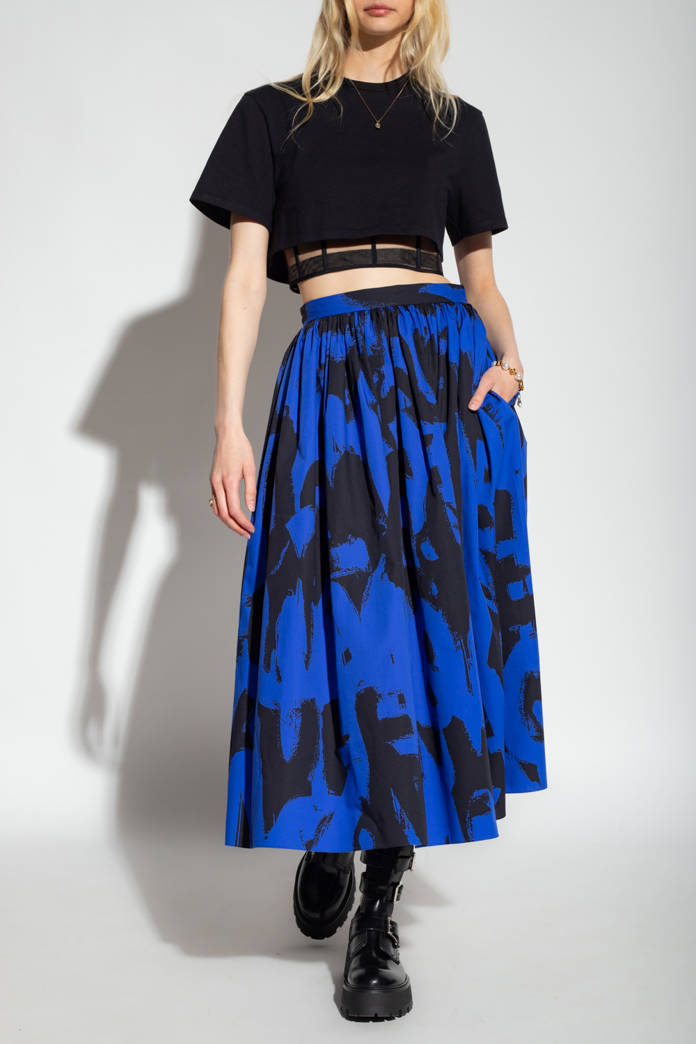 Alexander McQueen Patterned skirt