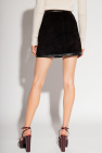 Saint Laurent Suede mini skirt