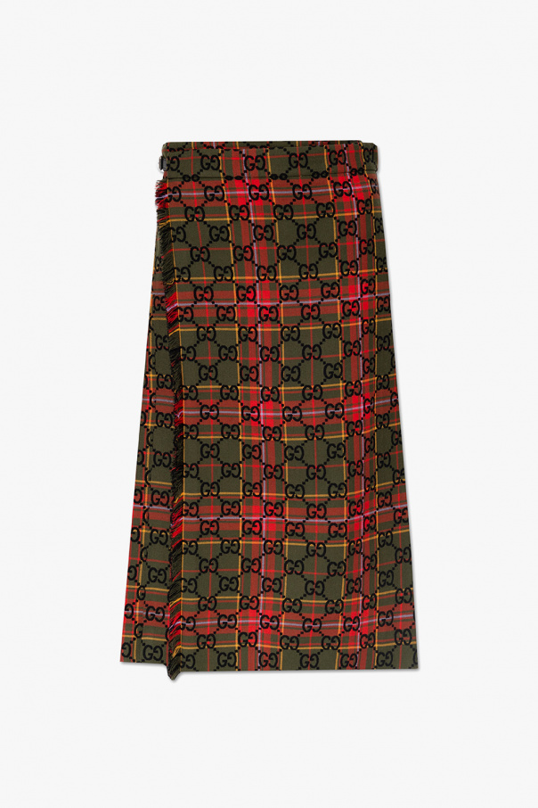 Gucci Checked skirt
