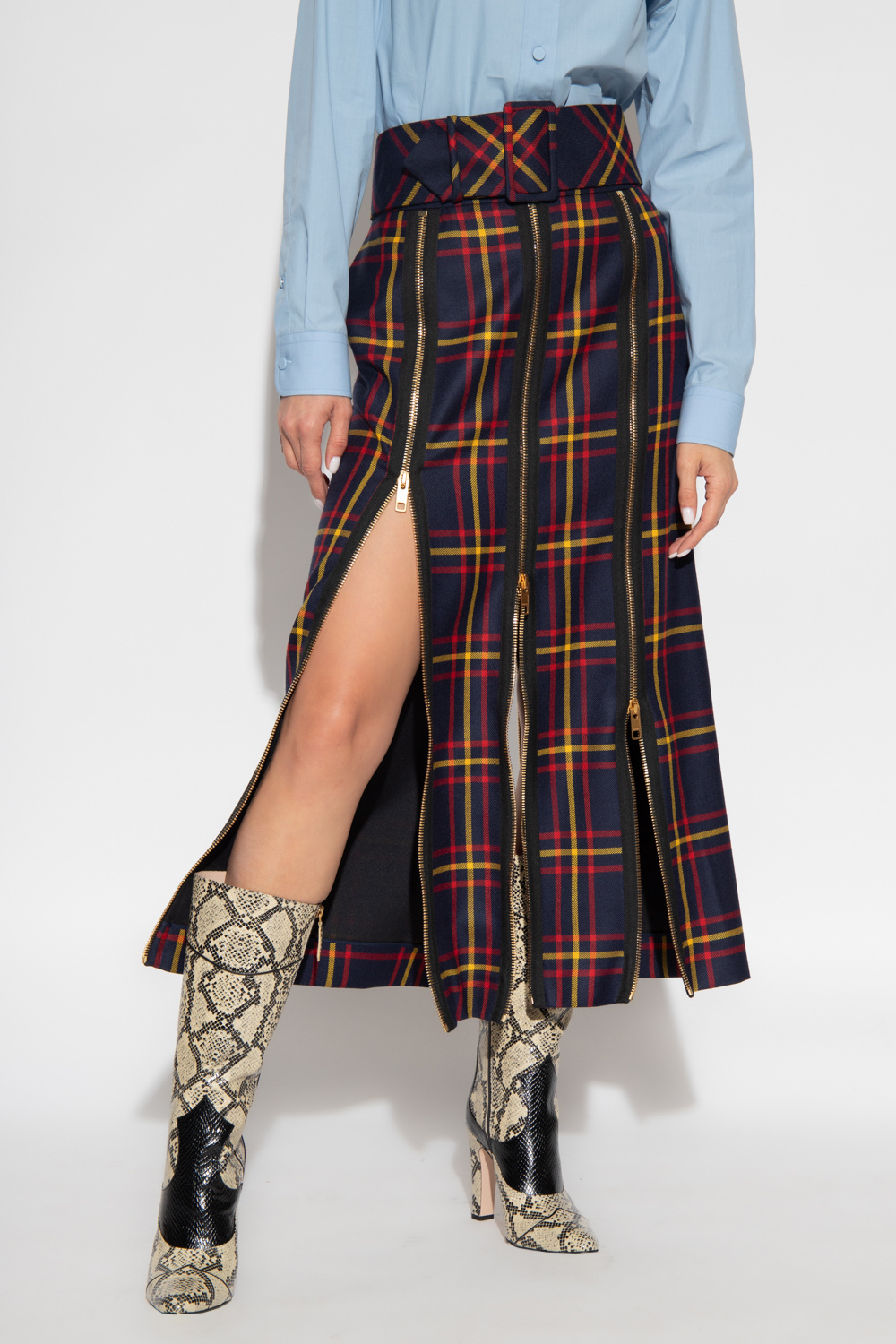 Gucci Checked skirt