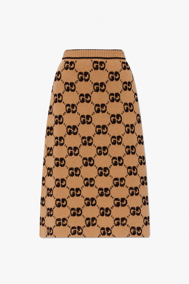 Gucci Monogrammed skirt
