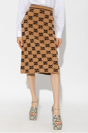 Gucci Monogrammed skirt