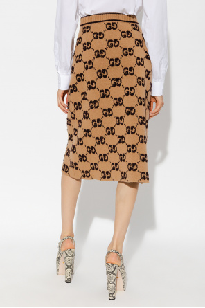 Gucci Monogrammed skirt