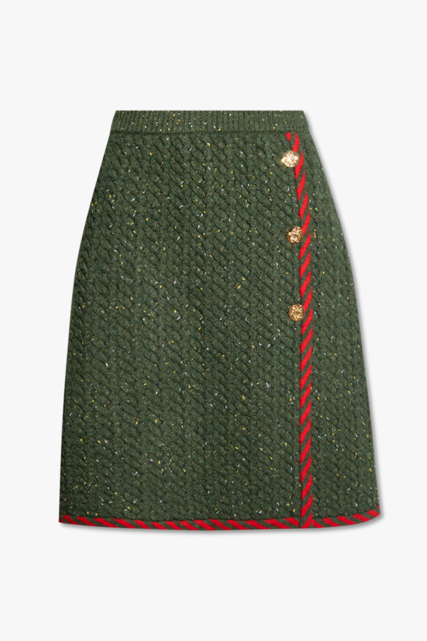 Gucci Skirt with decorative buttons