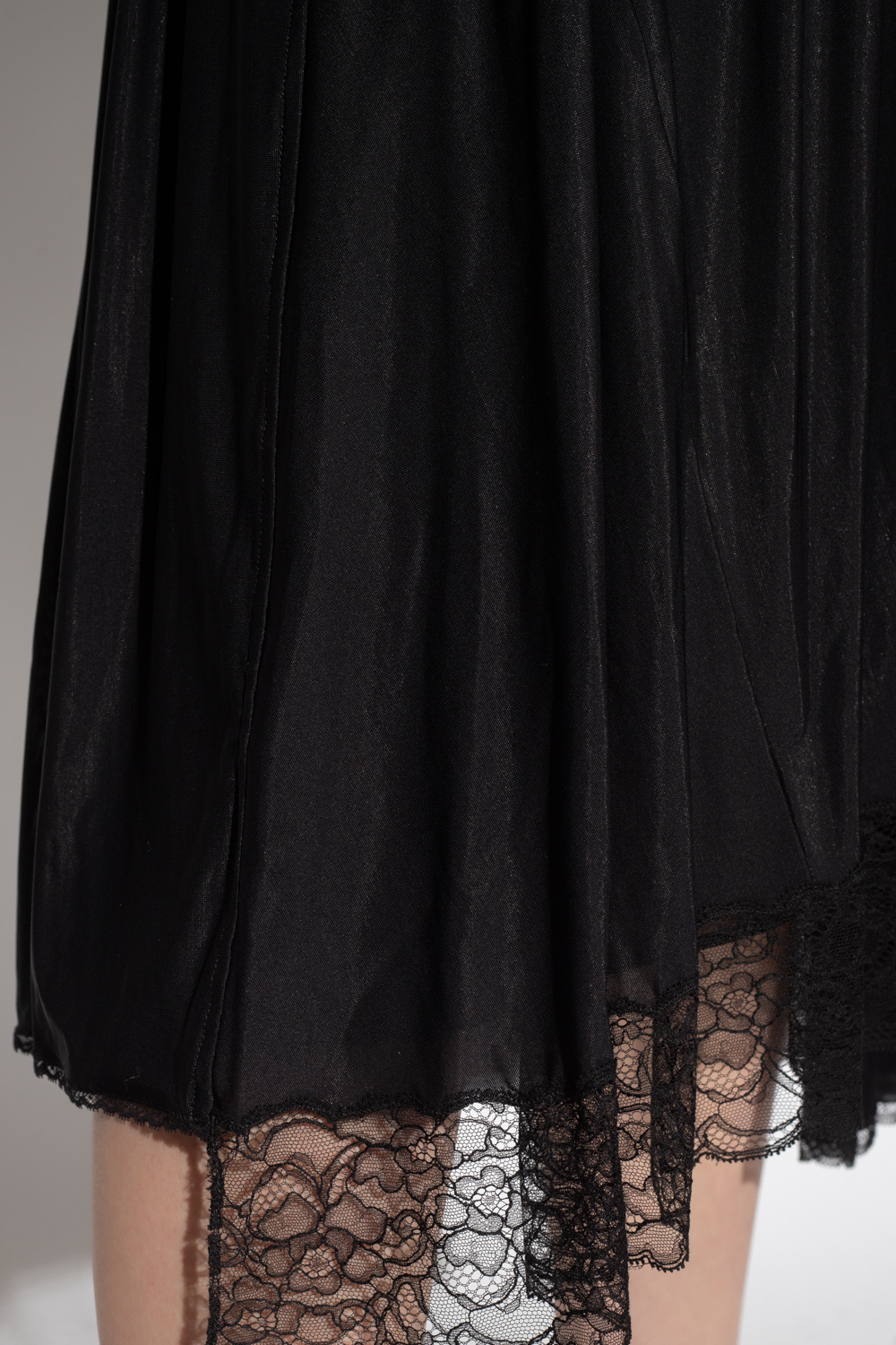 Balenciaga Lace-trimmed skirt