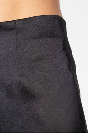 Balenciaga Missoni chevron-stitched V-neck denim jacket