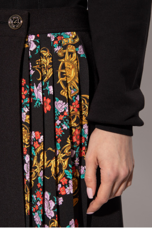 Versace Jeans Couture Skirt with Sun Flower Garland motif