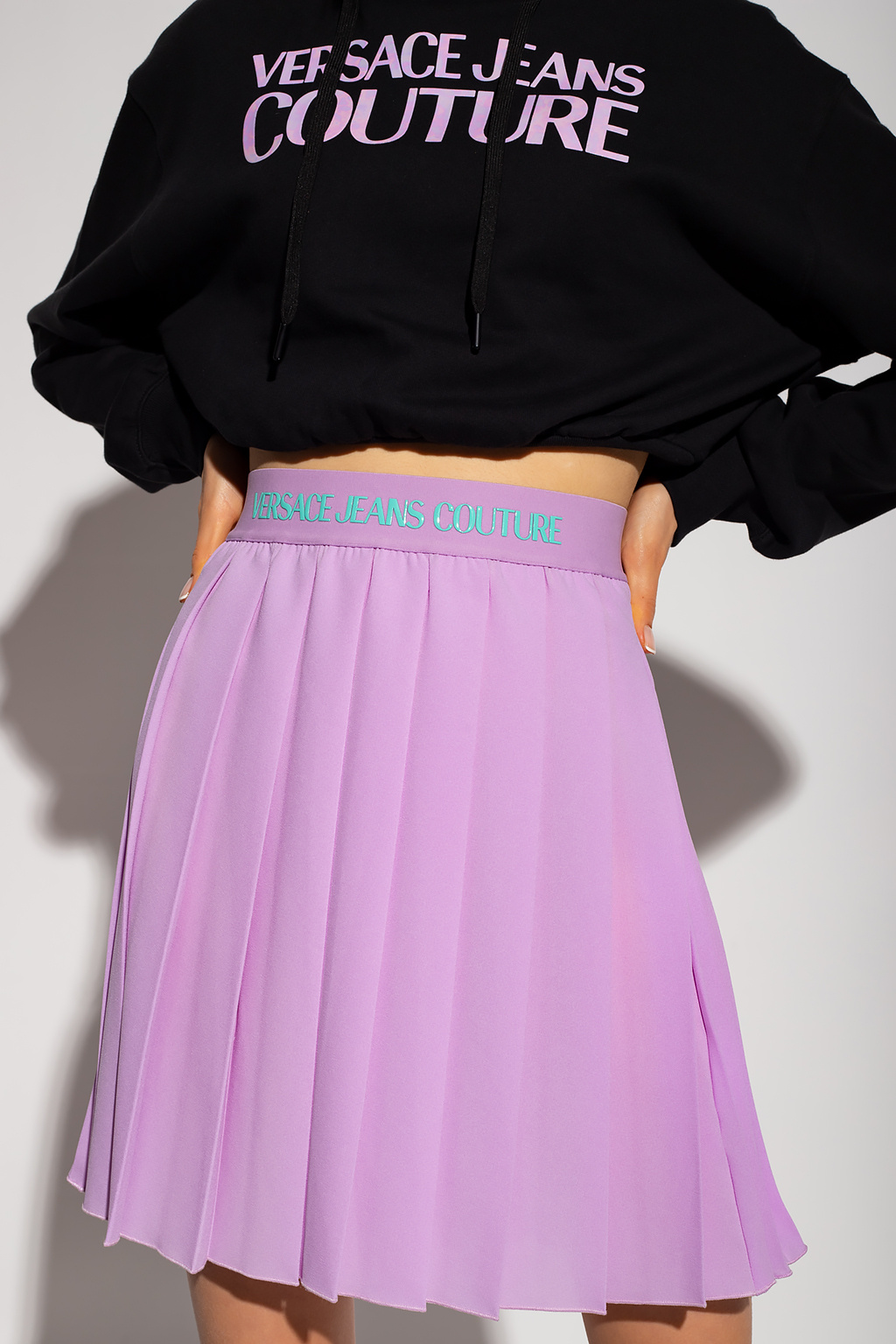 Versace Jeans Couture Pleated skirt