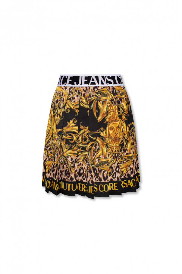 Versace Jeans Couture Barocco-printed skirt