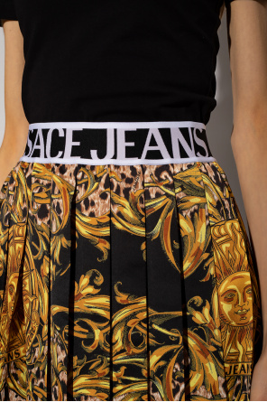 Versace Jeans Couture Barocco-printed skirt