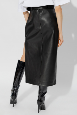 Alexander McQueen Leather skirt