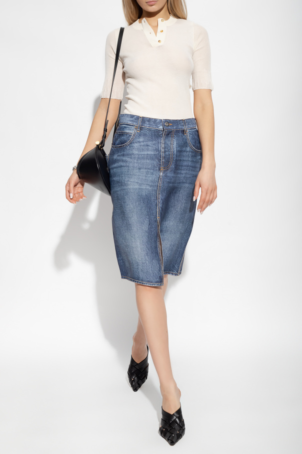 Bottega Veneta Skirt with ‘trompe l’oeil’ effect