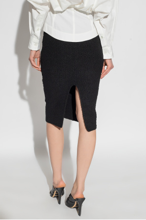 Bottega belt Veneta Skirt with slit