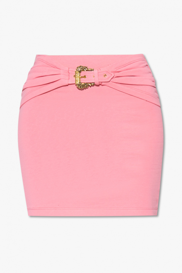 Versace Jeans Couture Skirt with Baroque buckle