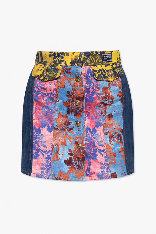 Versace Jeans Couture Patterned skirt