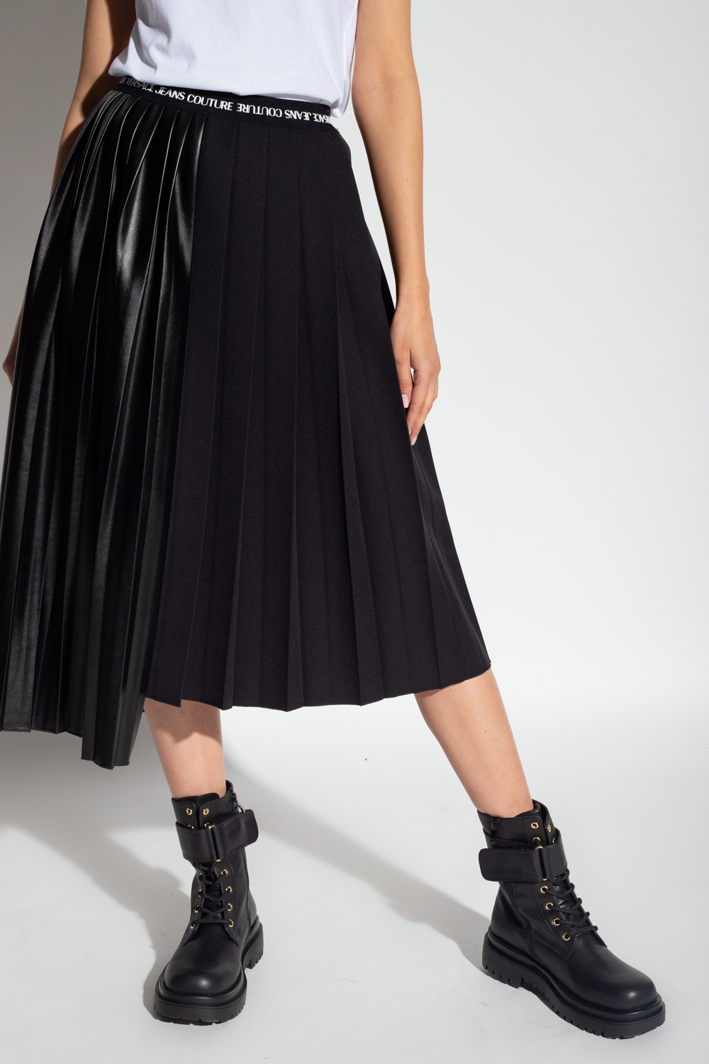 Versace Jeans Couture Pleated Midi