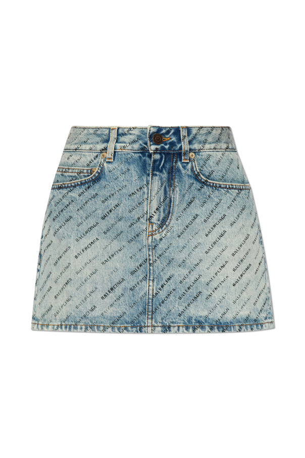 Balenciaga Spódnica jeansowa
