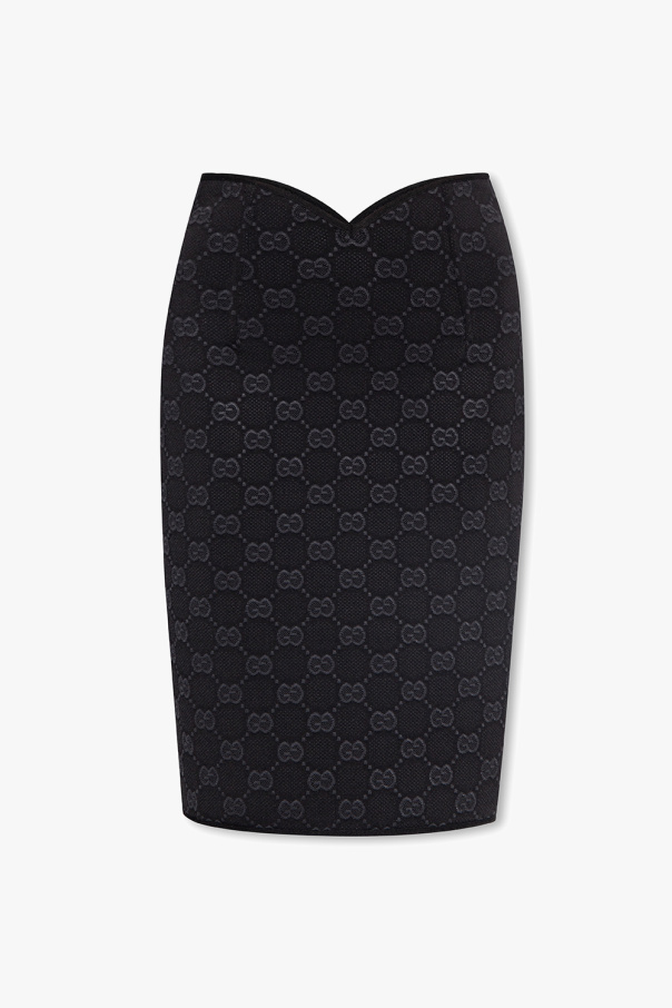 Gucci cinture Spódnica z monogramem